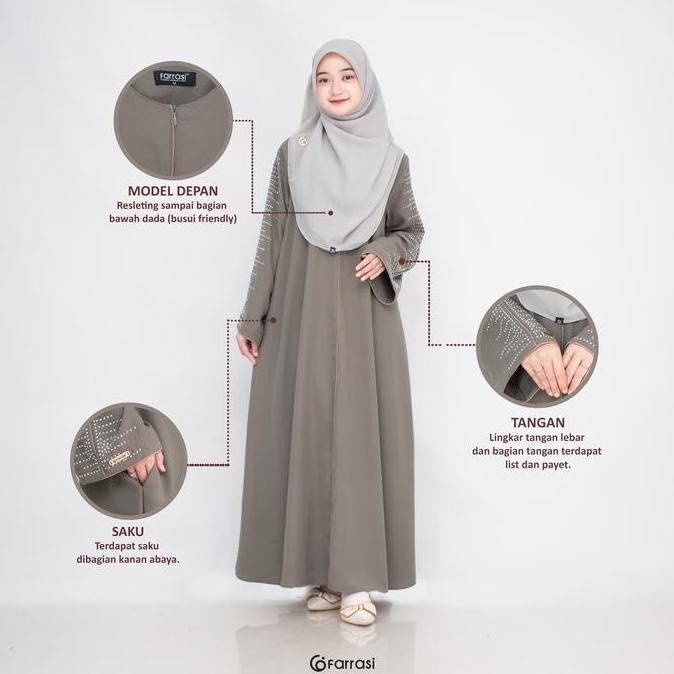 Dress- Farrasi Abaya Soraya | Farrasi Muslim
