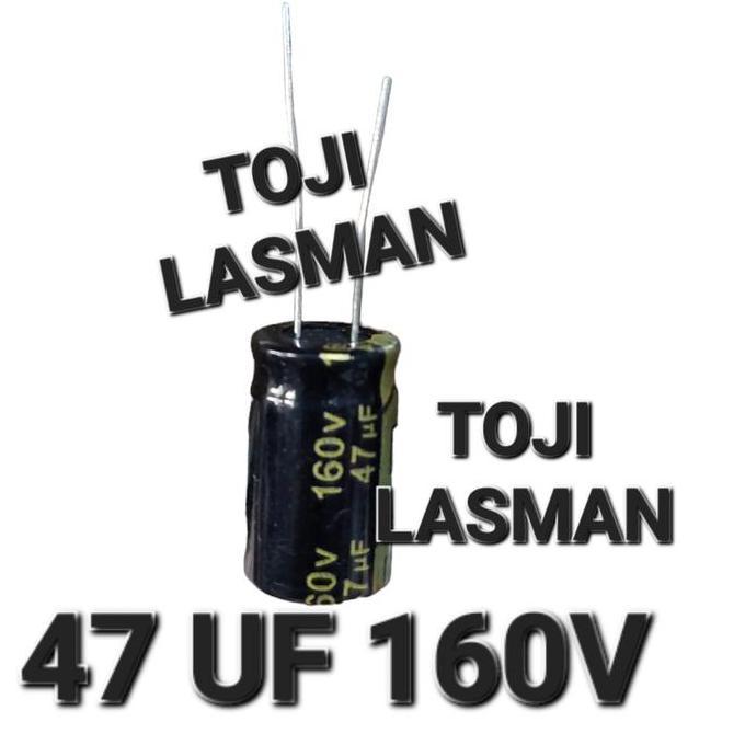HIMAX GLOSIR 47UF 160V /  ELKO ELCO 47UF 160V 47 UF 160 V VOLT TV POWER SUPPLY 160V47UF 47 UF MICRO 