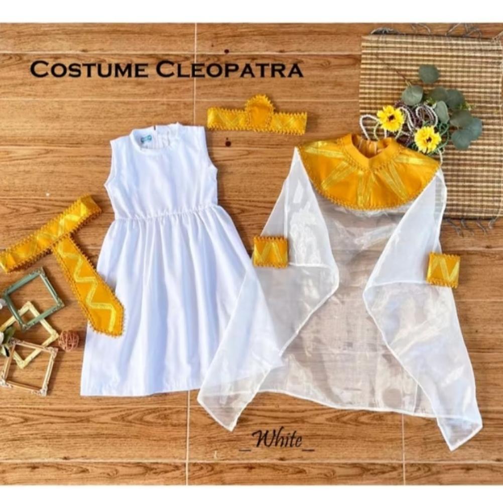 Free Ongkir Kostum Cleopatra Anak Perempuan | Kostum Cleopatra Dewasa | Baju Cleopatra Ratu Mesir | 