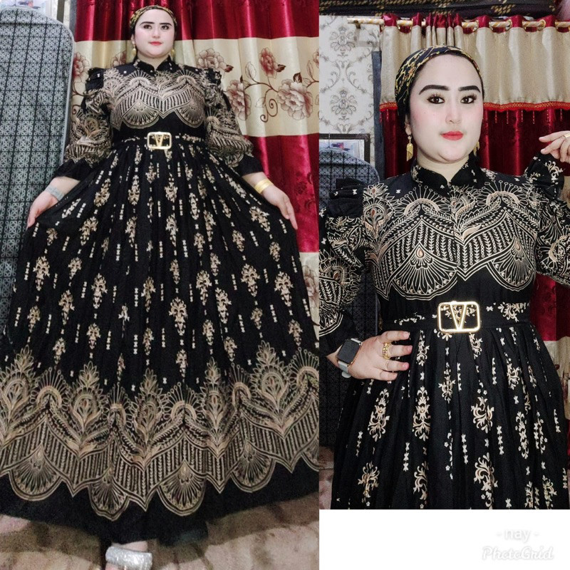 Dress Queensha Rayon Diamond