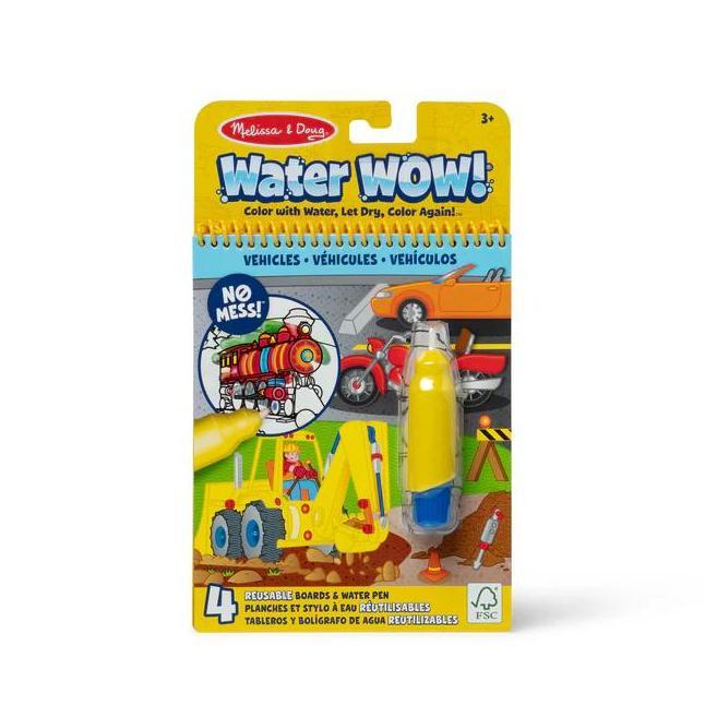 Mainan Melissa & Doug Water Wow - Vehicles