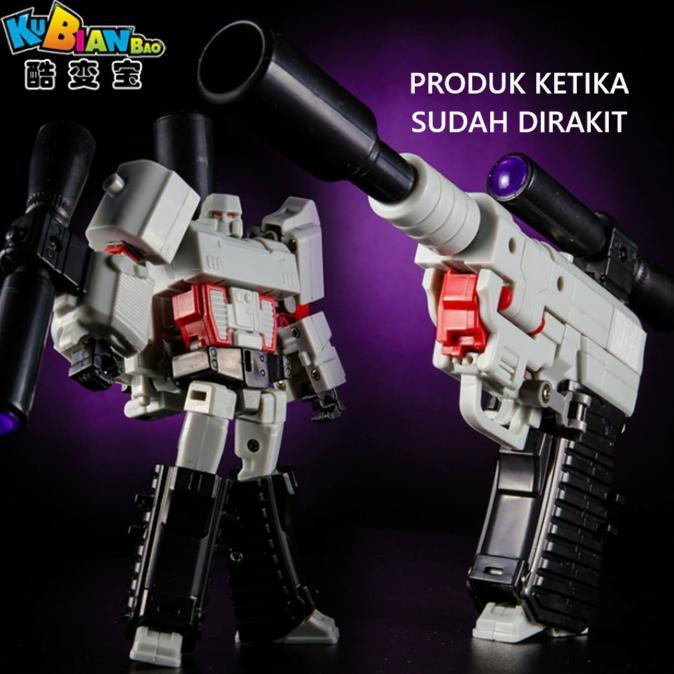 Ready KUBIANBAO Plastic Model Kit Mokit Rakit Robot Transfomation G1 Megatron Walthertron