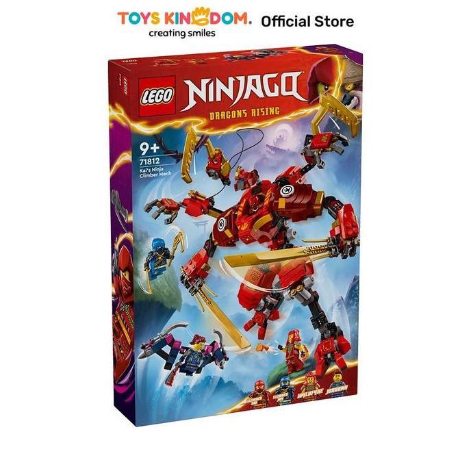Toys Kingdom LEGO Ninjago Kais Ninja Climber Mech 71812 Balok Susun Building Blocks Mainan Konstruks