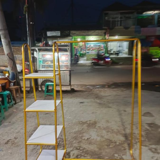gantungsn baju pls tatskan teriplek takosit goldtgi 160cmt lbr 140cmt