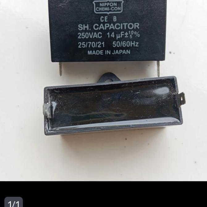 Capasitor Pompa Air 14Uf 250Vac 50/60Hz Original