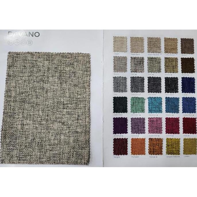 KAIN POLOS - DAVANO - REGENCY INTERIOR SOFA MEBEL FURNITURE