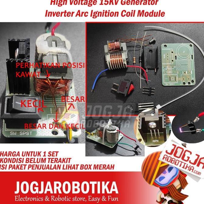 High Voltage 15Kv Generator Inverter Arc Ignition Coil Module