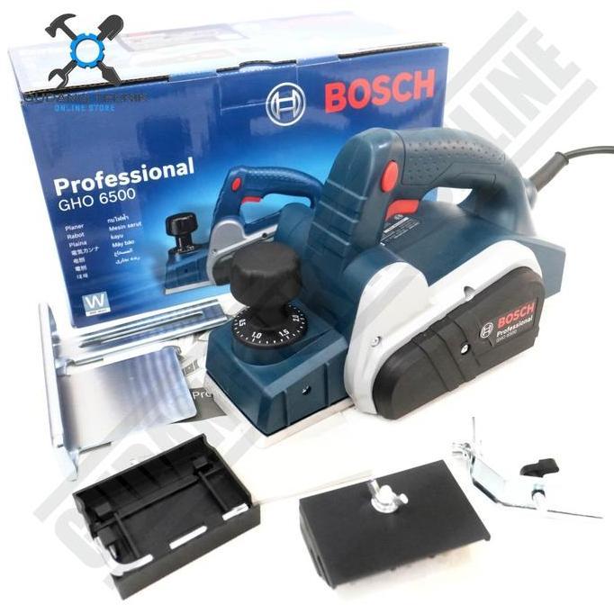 PAMAJEPON Mesin Planer Planner Serut Kayu BOSCH GHO 6500 16-82 / Alat Pasah Ketam Sugu LISTRIK GHO-6