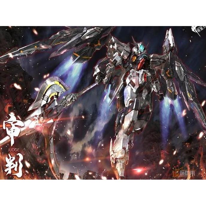 TERBARU - Zero Gravity Judge 1/100 Metal Build Moonlight Judgement