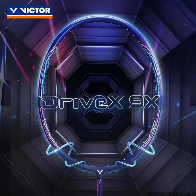 Goodseller- Best Deal Raket Badminton Victor DriveX 9X B / DX-9X B Dark Navy