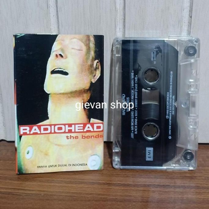 Kaset Pita Tape Radiohead The Bends