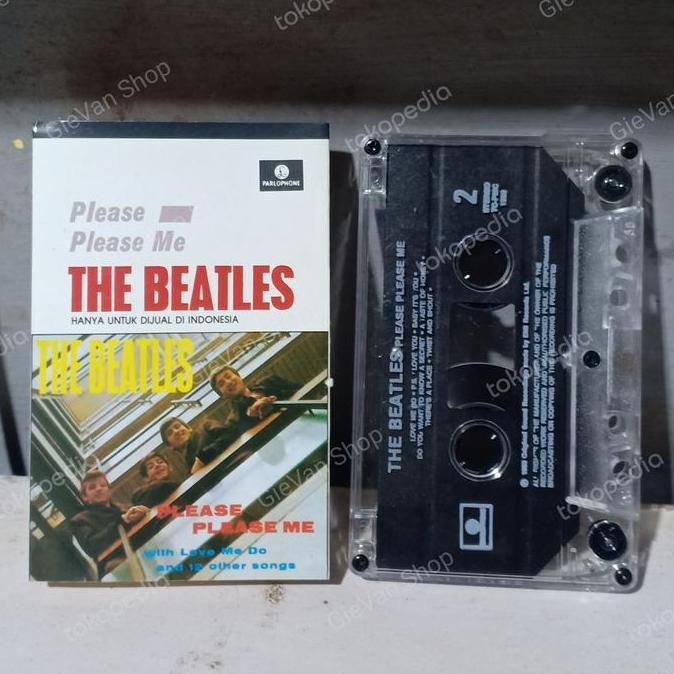 Kaset Pita Tape The Beatles Please Please Me