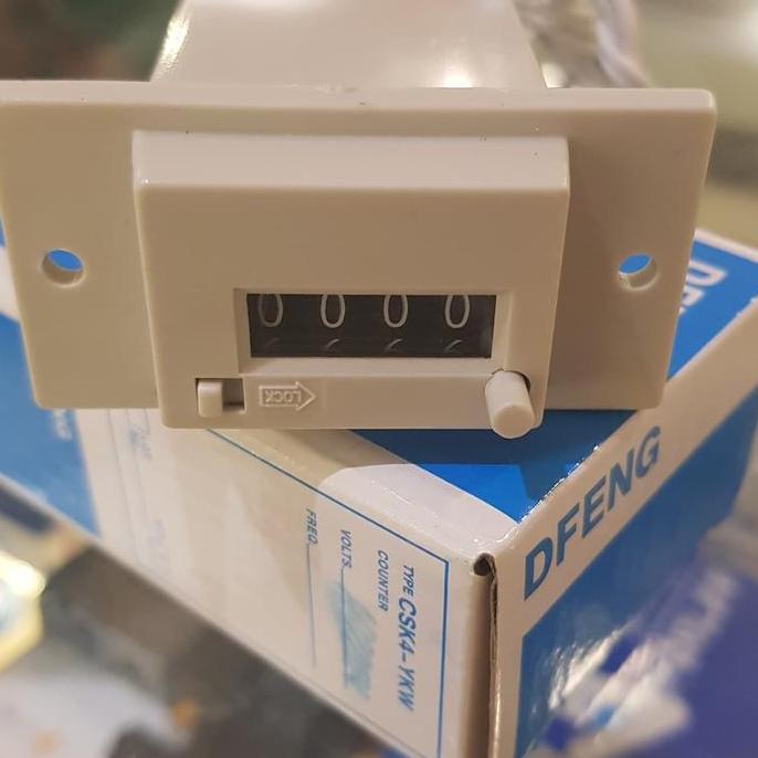 TIMER COUNTER ANALOG 4 DIGIT CKS4-YWK 220V READY