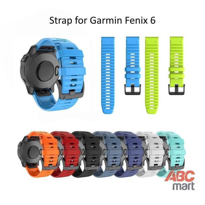 Promo - Strap Band For Garmin Fenix 6 / Fenix 5 - Tali Jam Sport Garmin