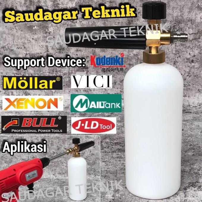 Foam Lance Jet Cleaner Cordless Kodenki Vici Mailtank Mollar Jld Xenon
