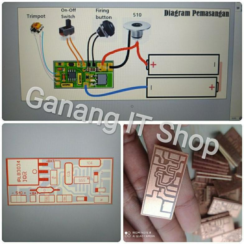 Goodseller- 10pcs PCB PWM Chip NE555