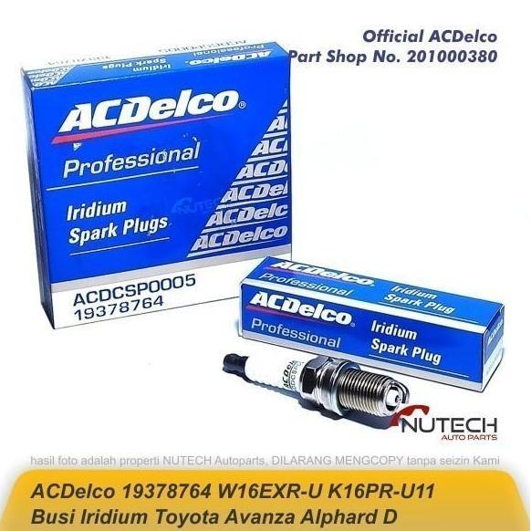 Busi Iridium Ik16Tt Mitsubishi Galant V6 2.0 Timor-Kia S515I Acdelco Restock
