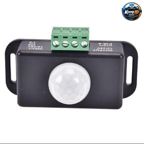 Sensor PIR Motion Detector 12V 24V Saklar Otomatis Sensor Gerak