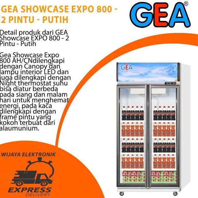 Goodseller- Showcase Gea Expo-800 AH/CN /Showcase Gea 2 pintu