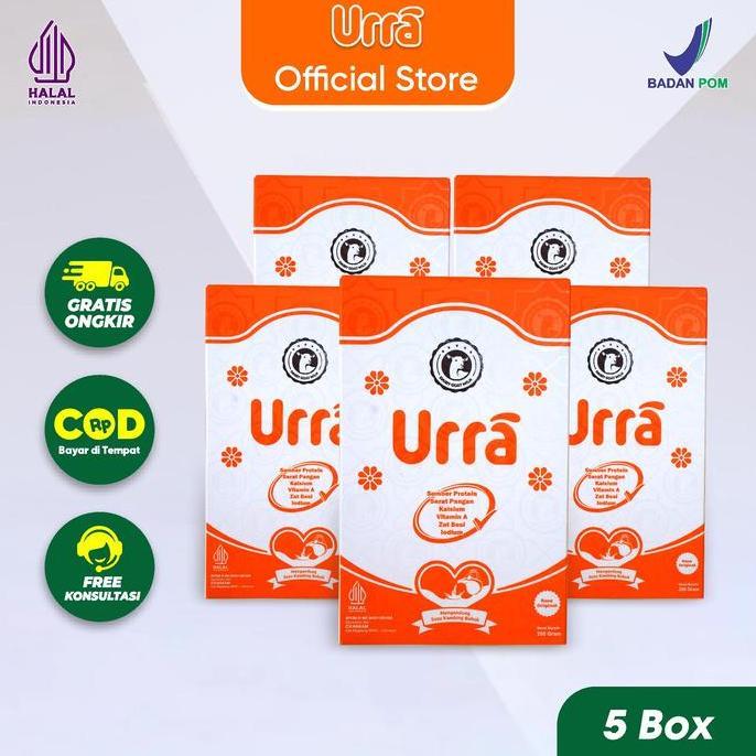 Formula- - Susu Urra Susu Kambing Saanen 5 Box