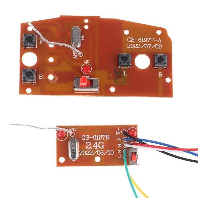 Play- Module Pcb Mainan Rc Remote Control 2.4Ghz 4Ch Gs-6197 Universal