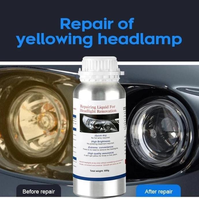 Cairan Nano Burn Coating Headlamp Nano Coating Lampu Mobil Refill Nano Burn Coating