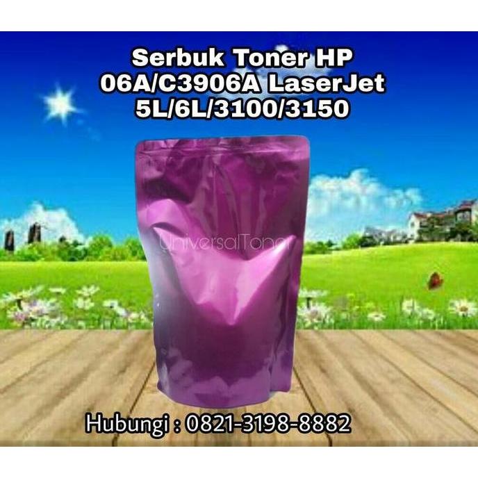 TERMURAH - Serbuk Toner HP 06A 06F C3906A For Use In LaserJet 5L 6L 3100 3150