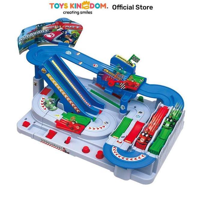 Toys Kingdom Epoch Set Super Mario Kart Racing Deluxe TEMG73900 Paket Mainan Bundle Mainan Toys Set 