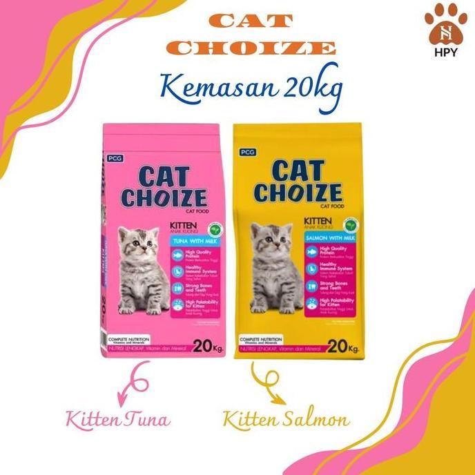 Cat Choize Kitten 20kg Cat Choize Makanan Anak Kucing 20kg
