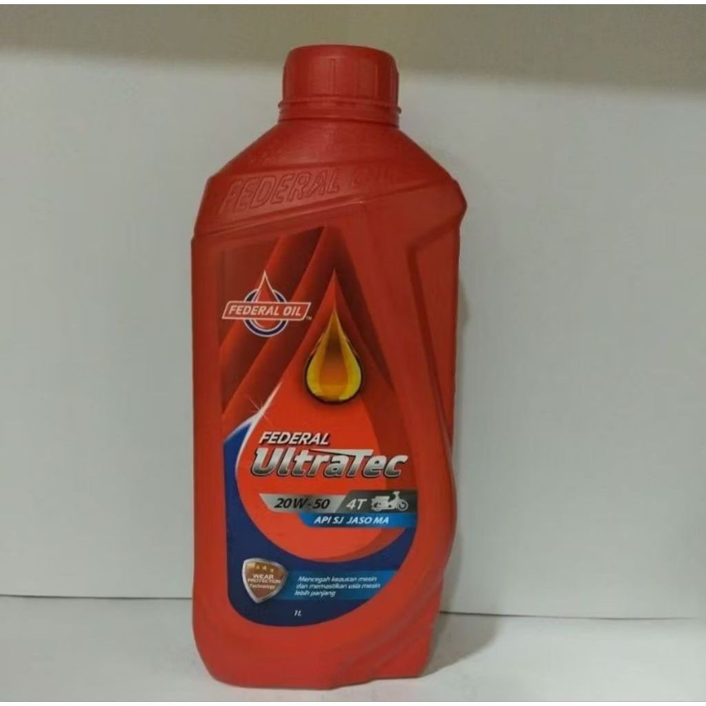 Oli Federal Ultratec 1lt Pelumas Federal Oil Ultratec 1liter