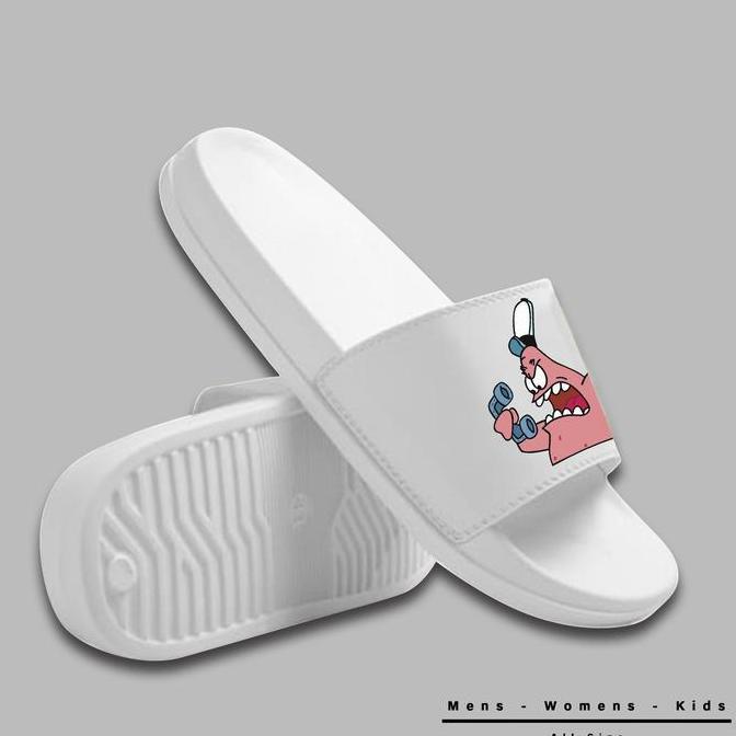 Shoesmen- Sandal Slide Phylon Desn Patrick Tarompah Putih Shoes
