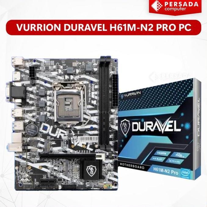 MOTHERBOARD VURRION DURAVEL H61M-N2 PRO PC Diskon