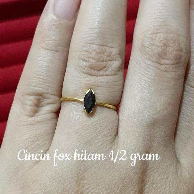 Relly- Cincin Fox Setengah Gram + Cincin Nita Setengah Gram