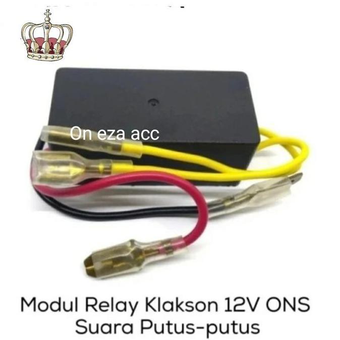 MODUL RELAY KLAKSON PUTUS PUTUS RANGKAIAN RELAY PUTUS PUTUS MOTOR MOBIL AKSESORIS KLAKSON HARGA SPES