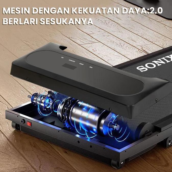 Yantiolshop134 - ReadySonix Treadmill Incline T Model Sport Treadmill Sudut 8 Electric Low Watt Dapa