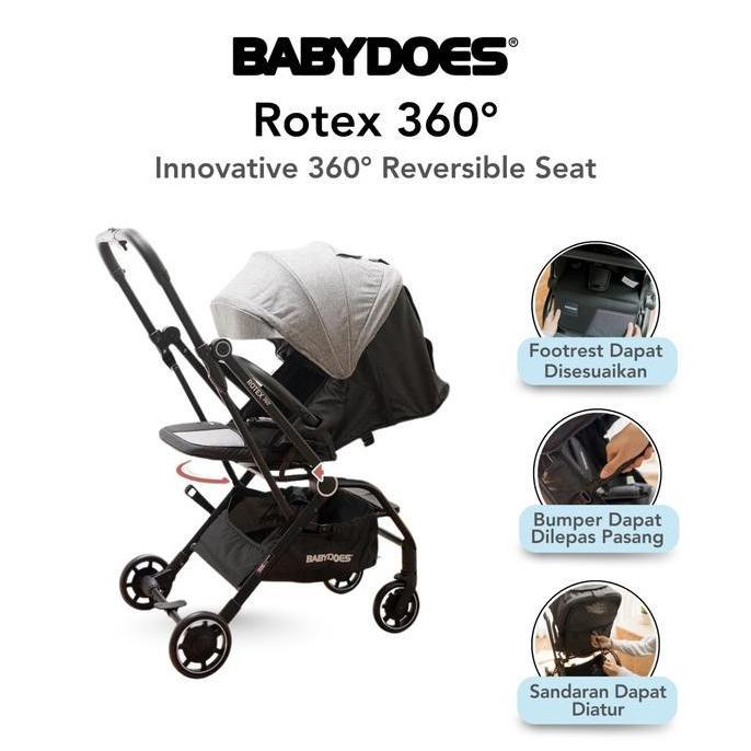 ANGELABINDASMA_ - BABYDOES ROTEX 360 STROLLER