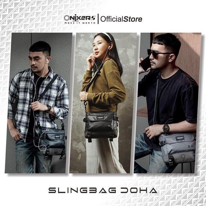 Stylebag- Onixers Doha Slingbag Tas Selempang Pria Terproof