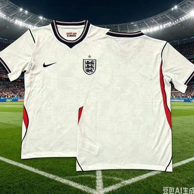 Jersey Bola Inggris Piala Dunia 2026, Kaos Timnas Inggris Resmi