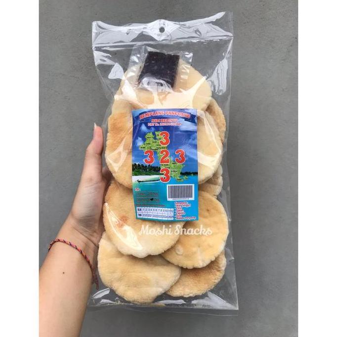 Kriuk- Kerupuk Bangka / Kemplang Panggang 323 Bulat Isi 9 Bangka