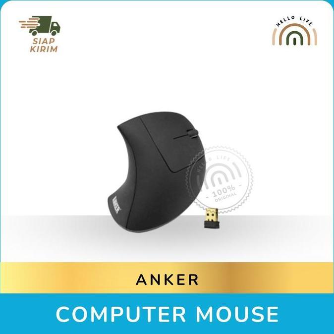 Anker 2,4G Wireless Vertical Ergonomic Optical Mouse [Hls]