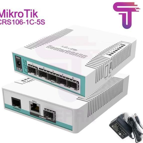 Netlink- Mikrotik Crs 106 1C 5S Crs106-1C-5S