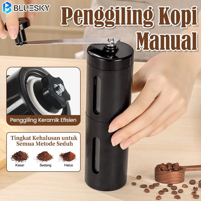 Alat Penggiling Kopi Manual Putar Tangan/Alat Penggiling Manual Mini Praktis/Mesin Penggiling Biji K