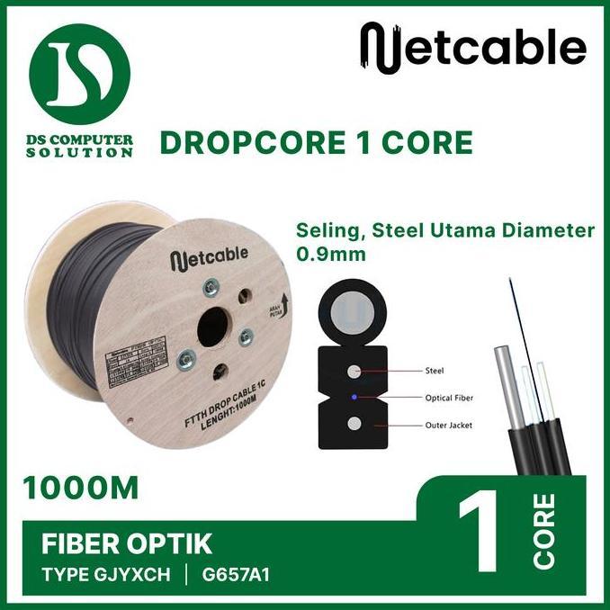 Netlink- Netcable Dropcore 1 Core 3 Seling 1 Km