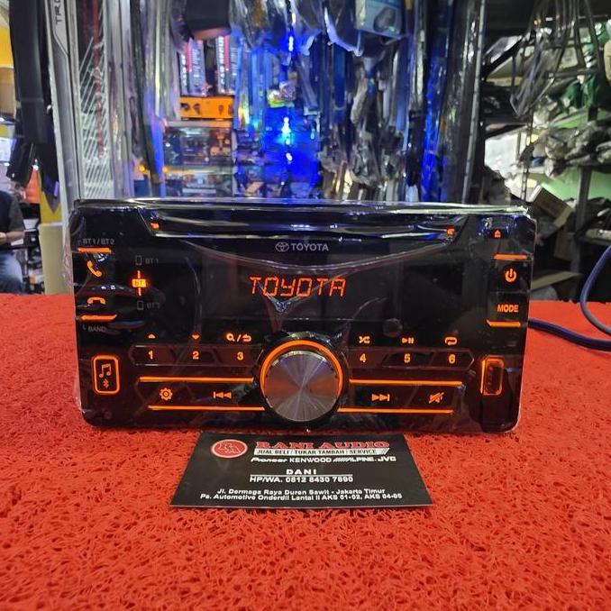 Head Unit Toyota Calya Dpx5000Btit Bluetooth Orisinil Diskon