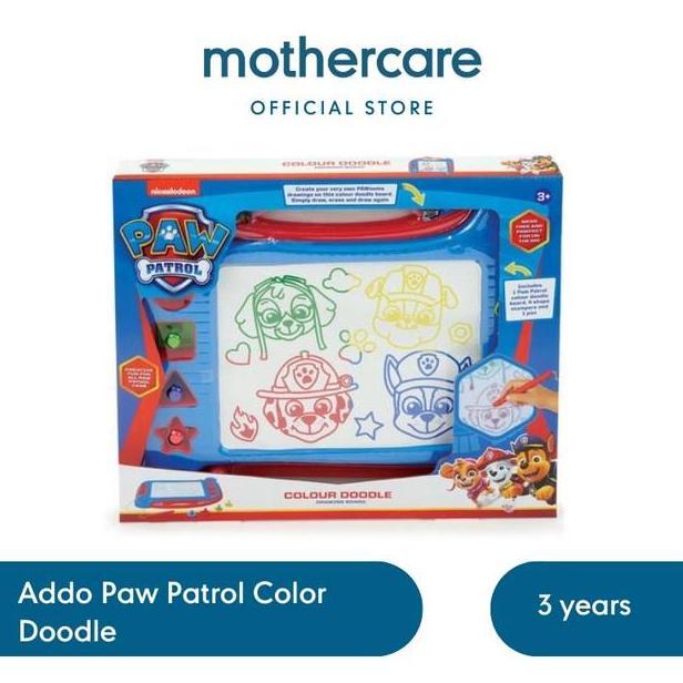 Goodseller- Addo Paw Patrol Color Doodle - Mainan Aktivitas Papan Gambar Anak