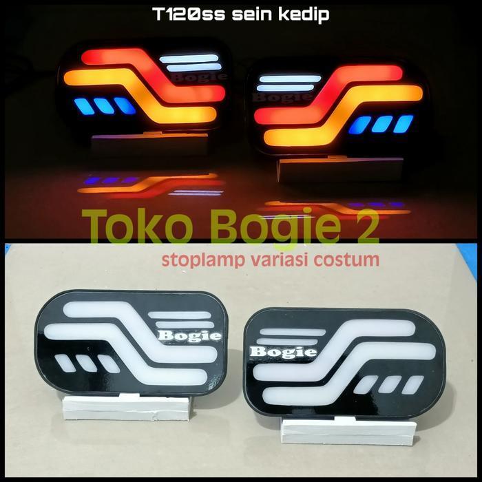 Lampu Rem T120Ss Pickup Variasi Lampu Belakang - Double Z Sein Kedip Original Dan Terpercaya