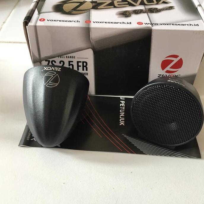 Promo Fullrange Zevox zs 2.5 FR , speaker fullrange 2.5 inch dengan housing Diskon