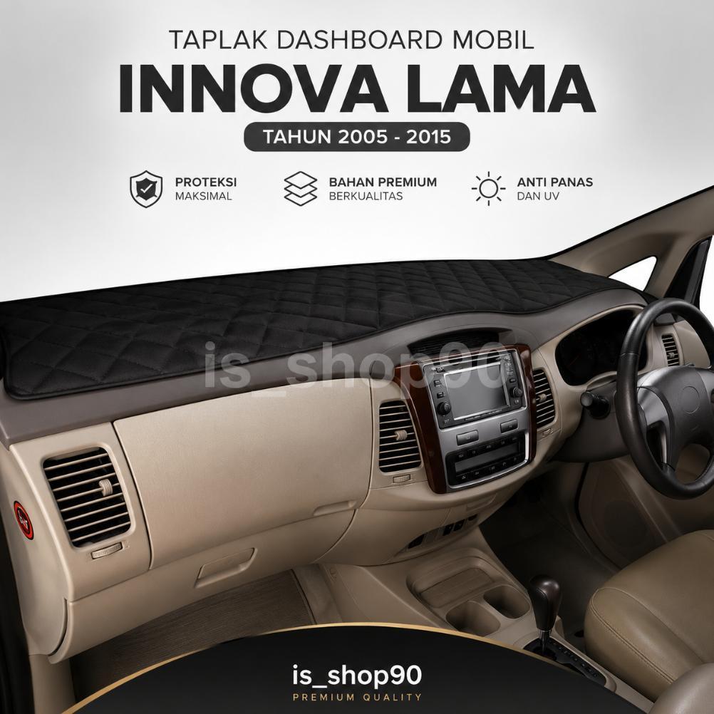 alas dashboard mobil innova lama/cover dashboard mobil innova 2005-2015 Diskon