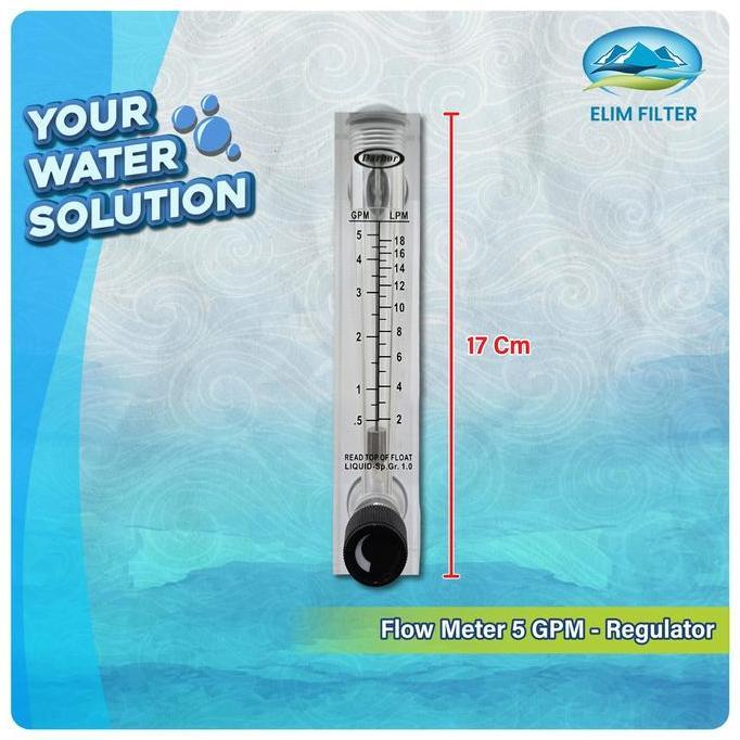 Flow Meter 5 GPM - Flow Meter Air - REGULATOR