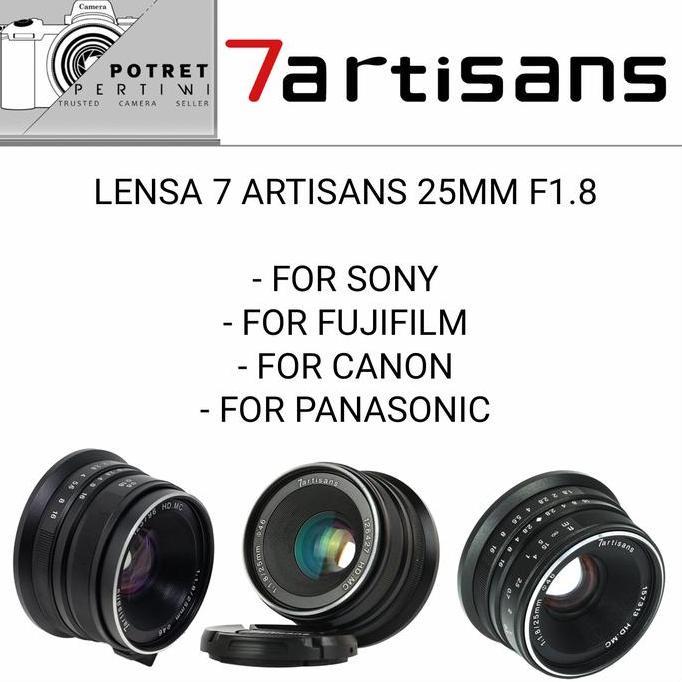 Lensa 7 Artisans 25Mm F1.8 / Lensa 7Artisans 25Mm F1.8 / Artisans / 25